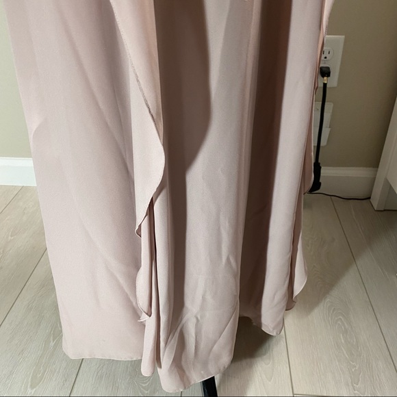 BCBGMaxazria Kollin Mauve Rose Maxi Dress Sz S - Picture 3 of 16